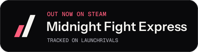 Dark launch badge for Midnight Fight Express