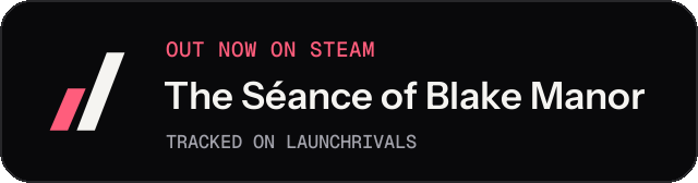 Dark launch badge for The Séance of Blake Manor