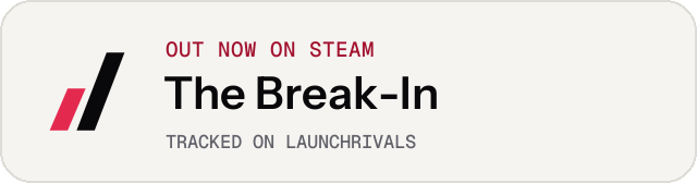 Light launch badge for The Break-In