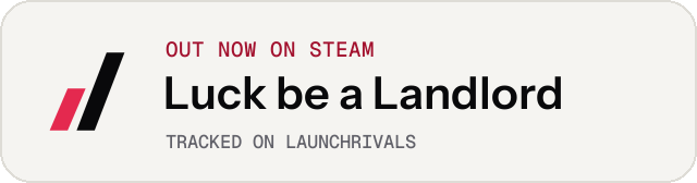Light launch badge for Luck be a Landlord