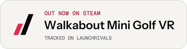 Light launch badge for Walkabout Mini Golf VR