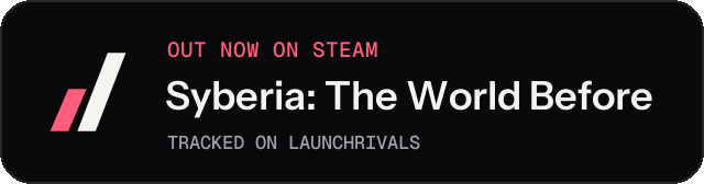 Dark launch badge for Syberia: The World Before