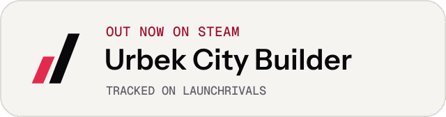 Light launch badge for Urbek City Builder