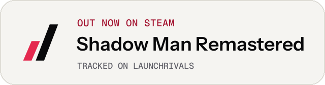 Light launch badge for Shadow Man Remastered