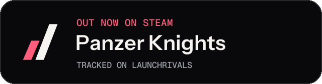 Dark launch badge for Panzer Knights