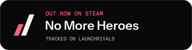 Dark launch badge for No More Heroes