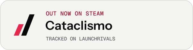 Light launch badge for Cataclismo