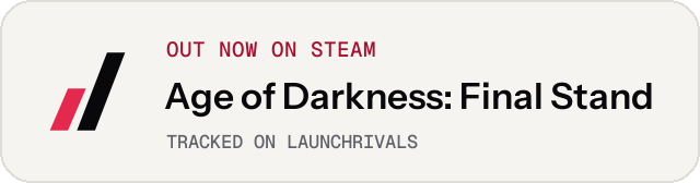 Light launch badge for Age of Darkness: Final Stand