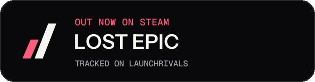 Dark launch badge for LOST EPIC