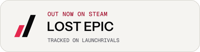Light launch badge for LOST EPIC