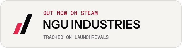 Light launch badge for NGU INDUSTRIES