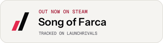 Light launch badge for Song of Farca