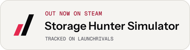 Light launch badge for Storage Hunter Simulator