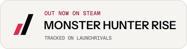Light launch badge for MONSTER HUNTER RISE