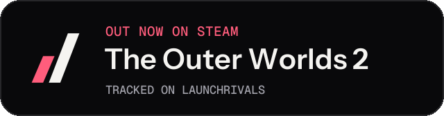 Dark launch badge for The Outer Worlds 2