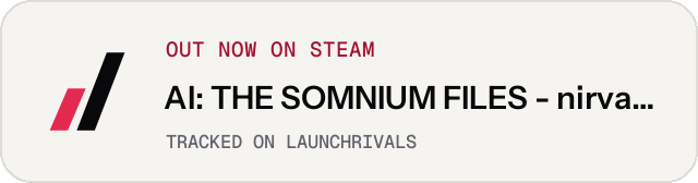 Light launch badge for AI: THE SOMNIUM FILES - nirvanA Initiative