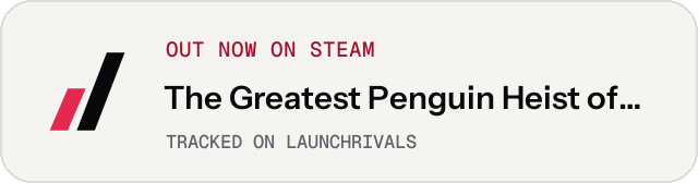 Light launch badge for The Greatest Penguin Heist of All Time