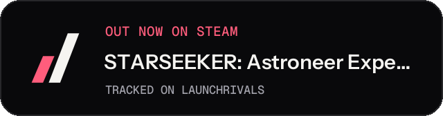Dark launch badge for STARSEEKER: Astroneer Expeditions