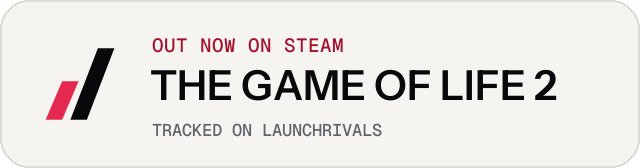 Light launch badge for THE GAME OF LIFE 2