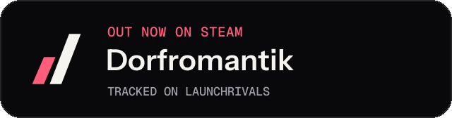 Dark launch badge for Dorfromantik