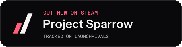 Dark launch badge for Project Sparrow