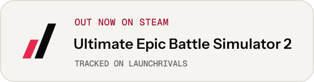 Light launch badge for Ultimate Epic Battle Simulator 2