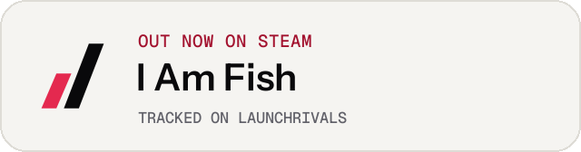 Light launch badge for I Am Fish