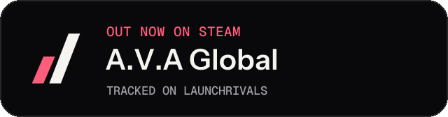 Dark launch badge for A.V.A Global