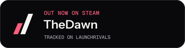 Dark launch badge for TheDawn