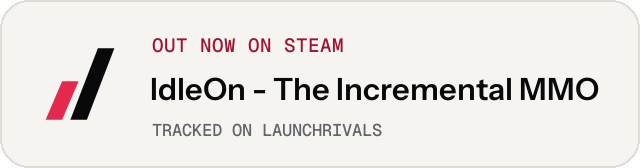 Light launch badge for IdleOn - The Incremental MMO