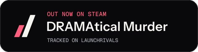 Dark launch badge for DRAMAtical Murder