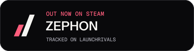 Dark launch badge for ZEPHON