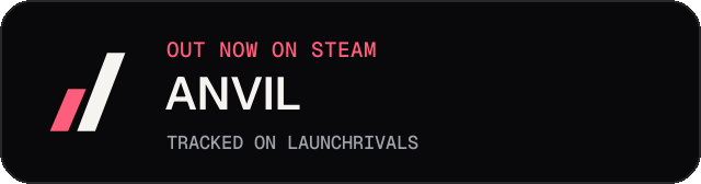 Dark launch badge for ANVIL