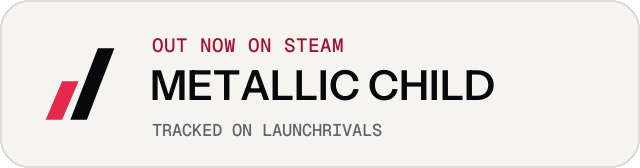 Light launch badge for METALLIC CHILD