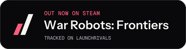Dark launch badge for War Robots: Frontiers