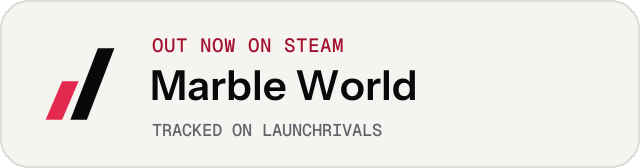 Light launch badge for Marble World