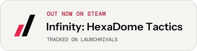 Light launch badge for Infinity: HexaDome Tactics