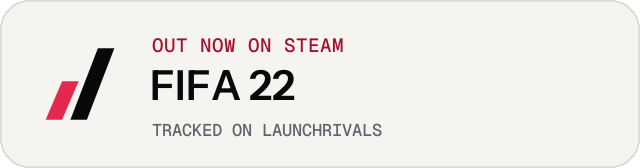 Light launch badge for FIFA 22
