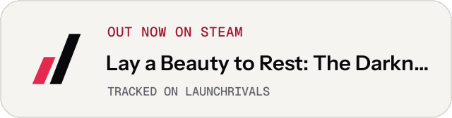 Light launch badge for Lay a Beauty to Rest: The Darkness Peach Blossom Spring
