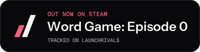 Dark launch badge for Word Game: Episode 0