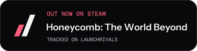 Dark launch badge for Honeycomb: The World Beyond
