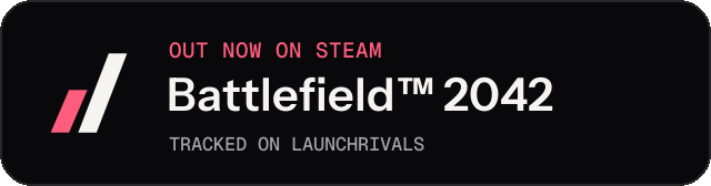 Dark launch badge for Battlefield™ 2042