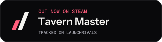 Dark launch badge for Tavern Master