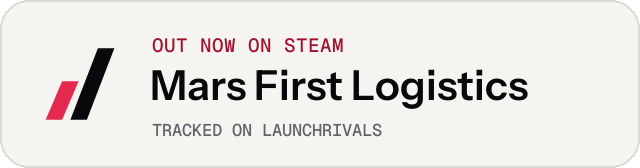 Light launch badge for Mars First Logistics