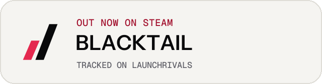 Light launch badge for BLACKTAIL
