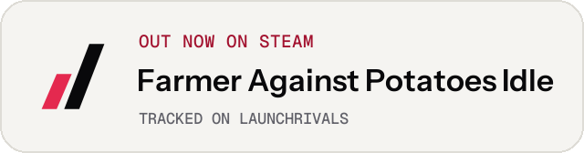 Light launch badge for Farmer Against Potatoes Idle