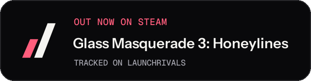 Dark launch badge for Glass Masquerade 3: Honeylines