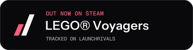 Dark launch badge for LEGO® Voyagers