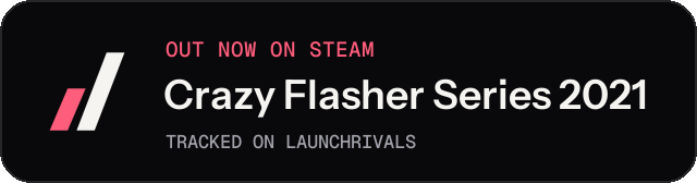 Dark launch badge for Crazy Flasher Series 2021
