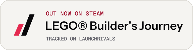 Light launch badge for LEGO® Builder's Journey